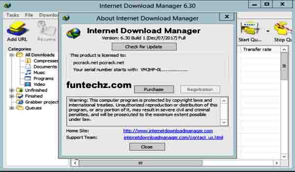 idm register key download