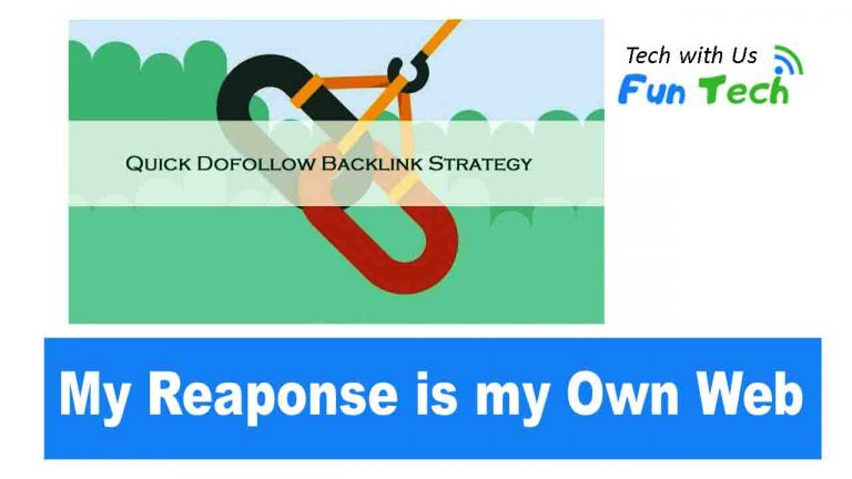 My Response Is On My Own Website: Instant Dofollow Backlinks