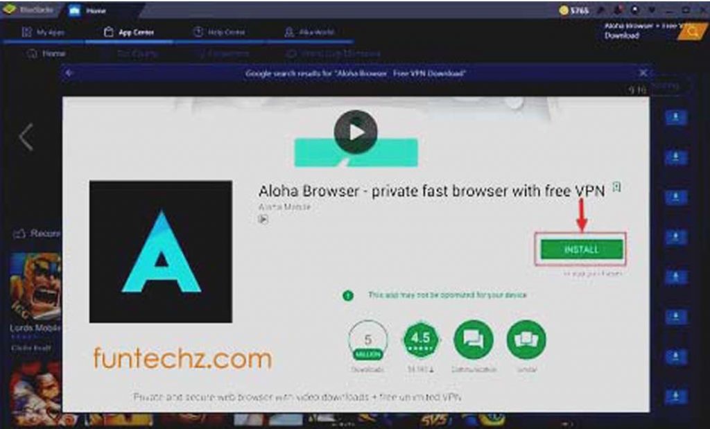 Aloha Browser for PC free Download for All Windows/Mac