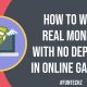How to Win Real Money with No Deposit in Online Games
