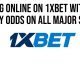 Betting Online on 1xBet With Live in Play Odds on All Major Sports
