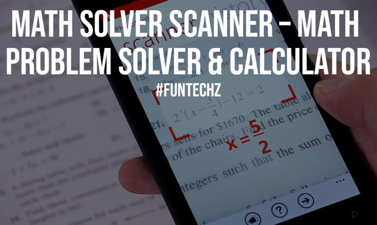 Math Solver Scanner – Math Problem Solver & Calculator