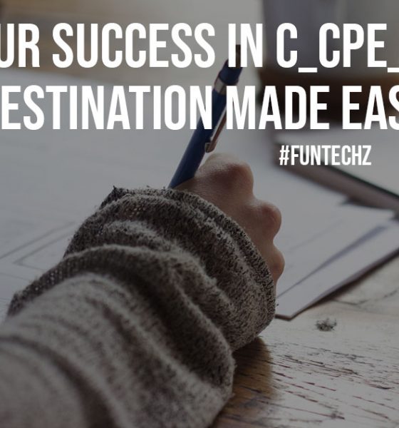 Your Success In C CPE 13 Destination Made Easy